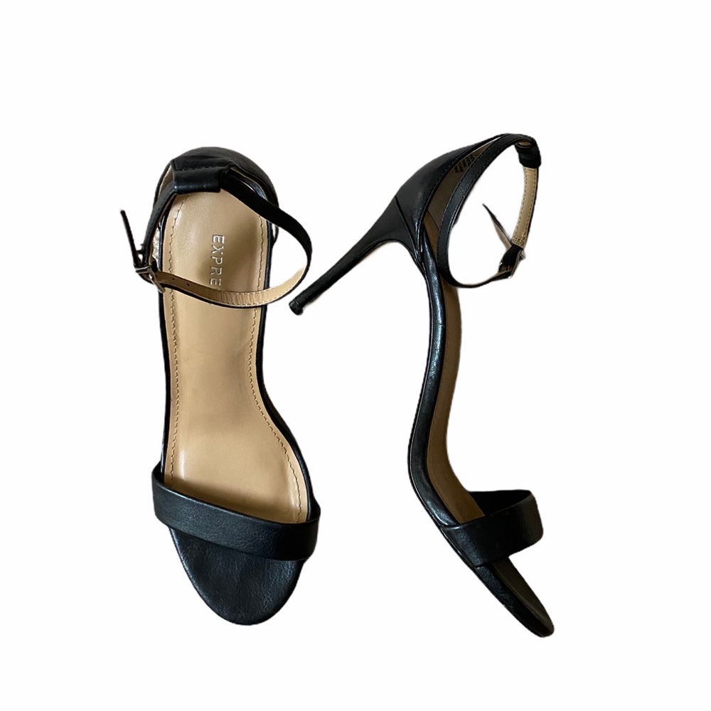 Express Shoes | Black High Heel Sandals